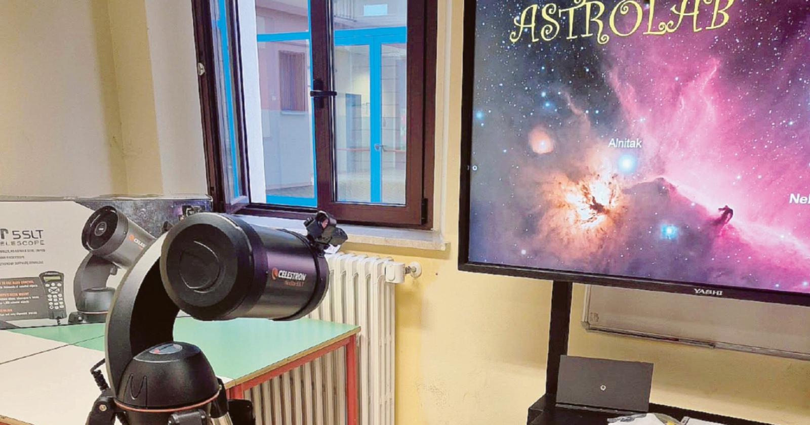 Un open day con vista... telescopio