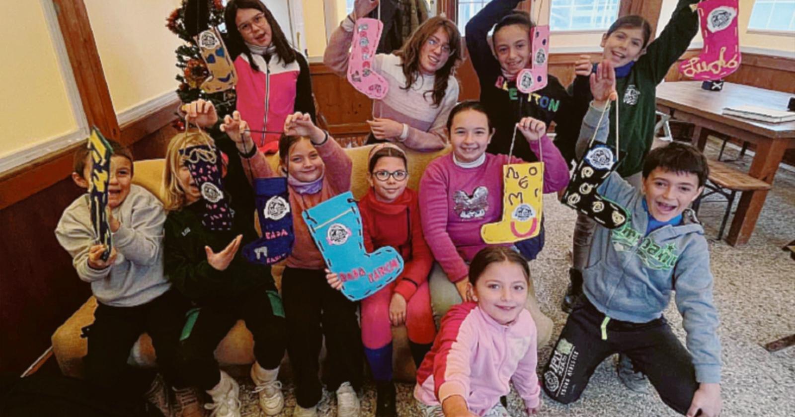 Un campus in sella al cavallo