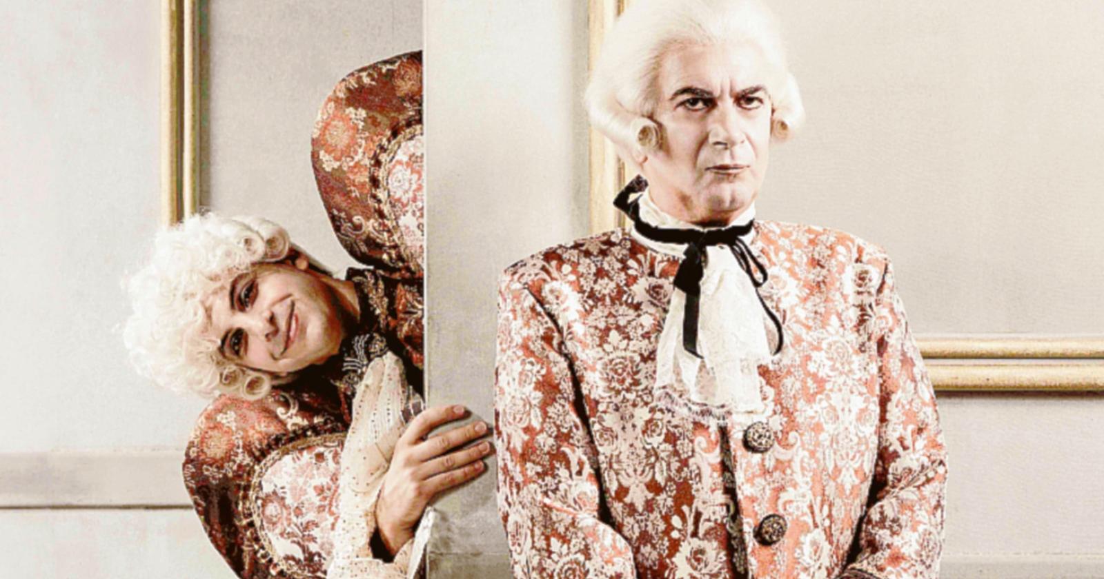 Il genio di Mozart, la rabbia di Salieri