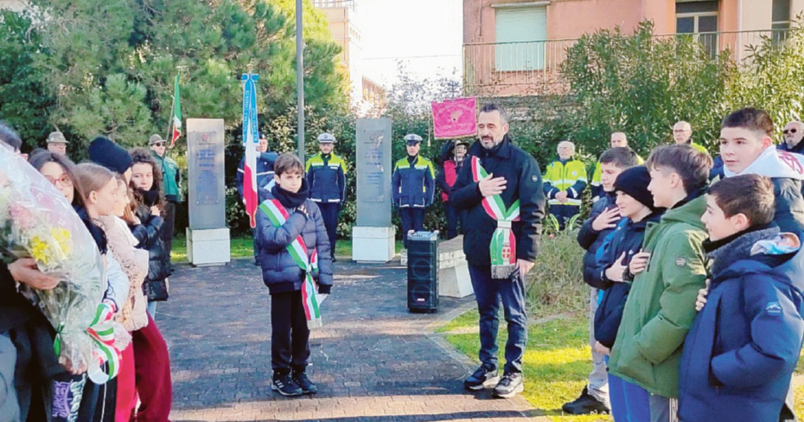 Una comunit&agrave; unita nel ricordo