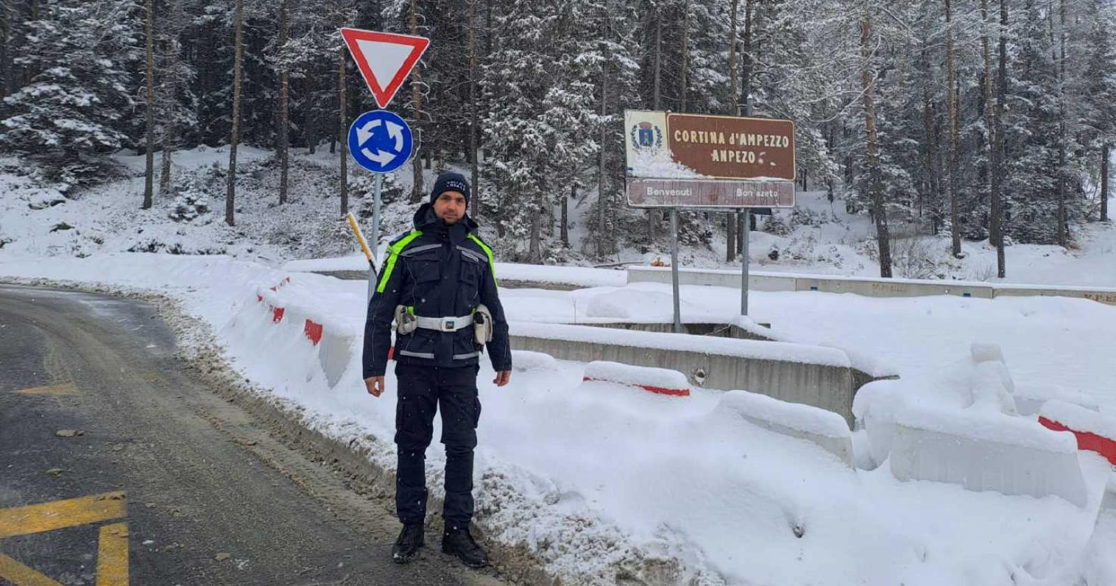 L&rsquo;agente Rossi in servizio ai Giochi