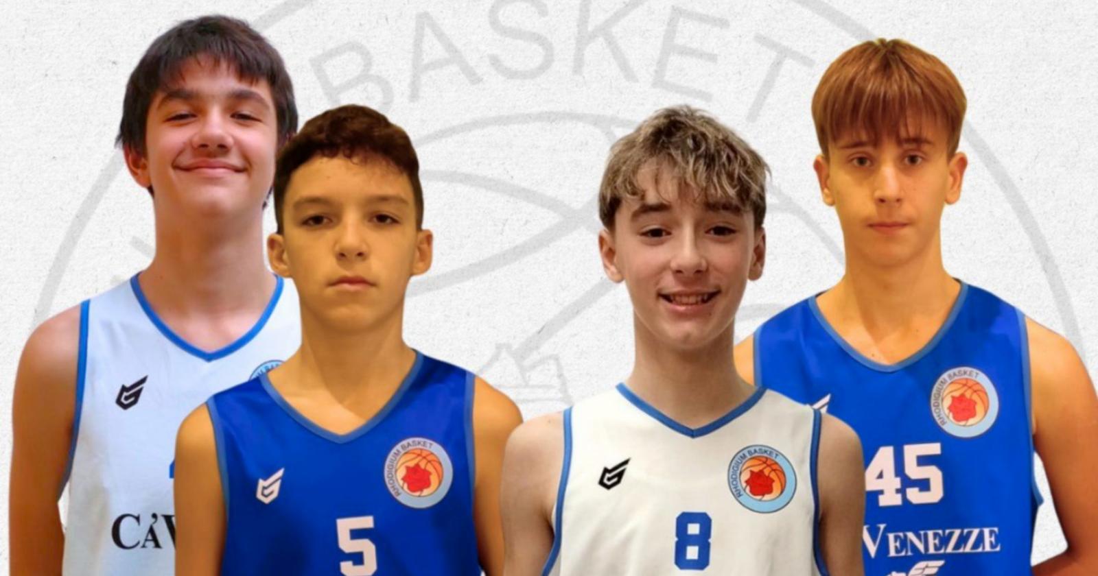 4 baby cestisti agli Academy Games B