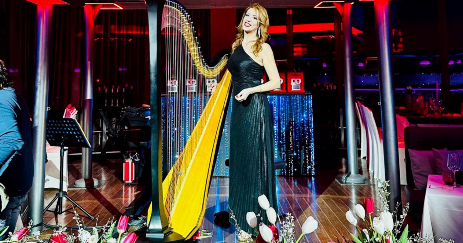 L&rsquo;arpa di Caterina Bergo incanta la riviera