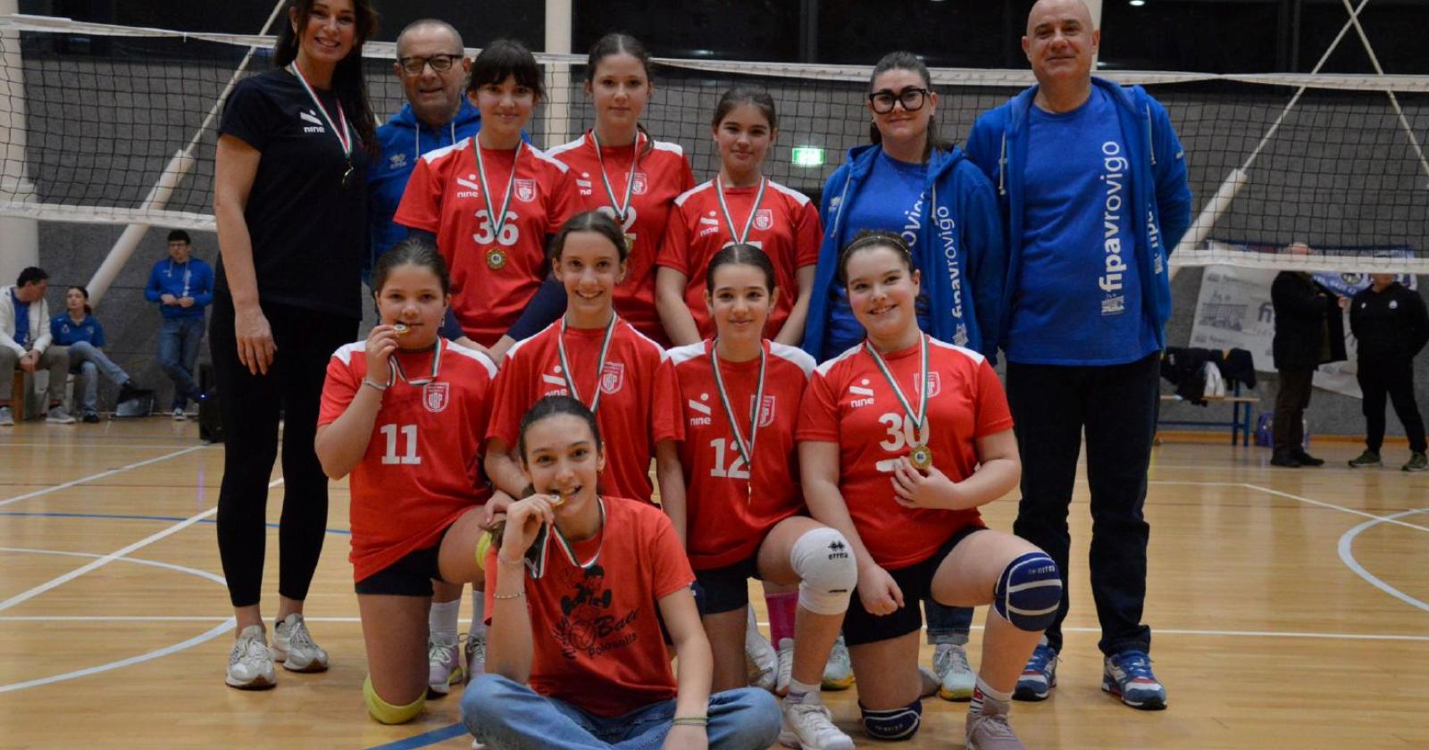 La &ldquo;Red&rdquo; Polesella alza il trofeo