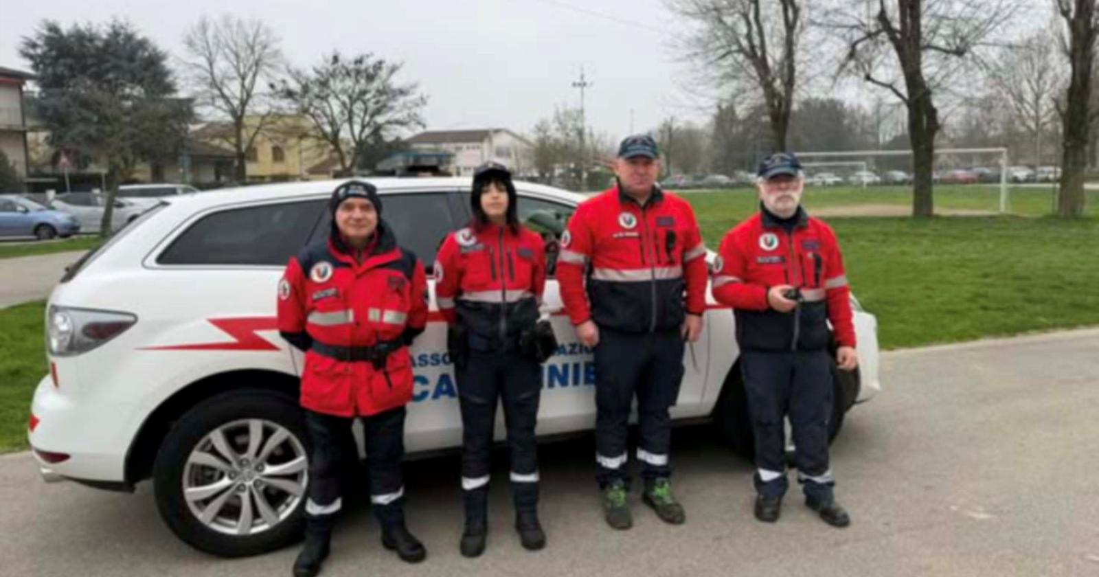 Quattro volontari dell&rsquo;Anc in &ldquo;campo&rdquo; 