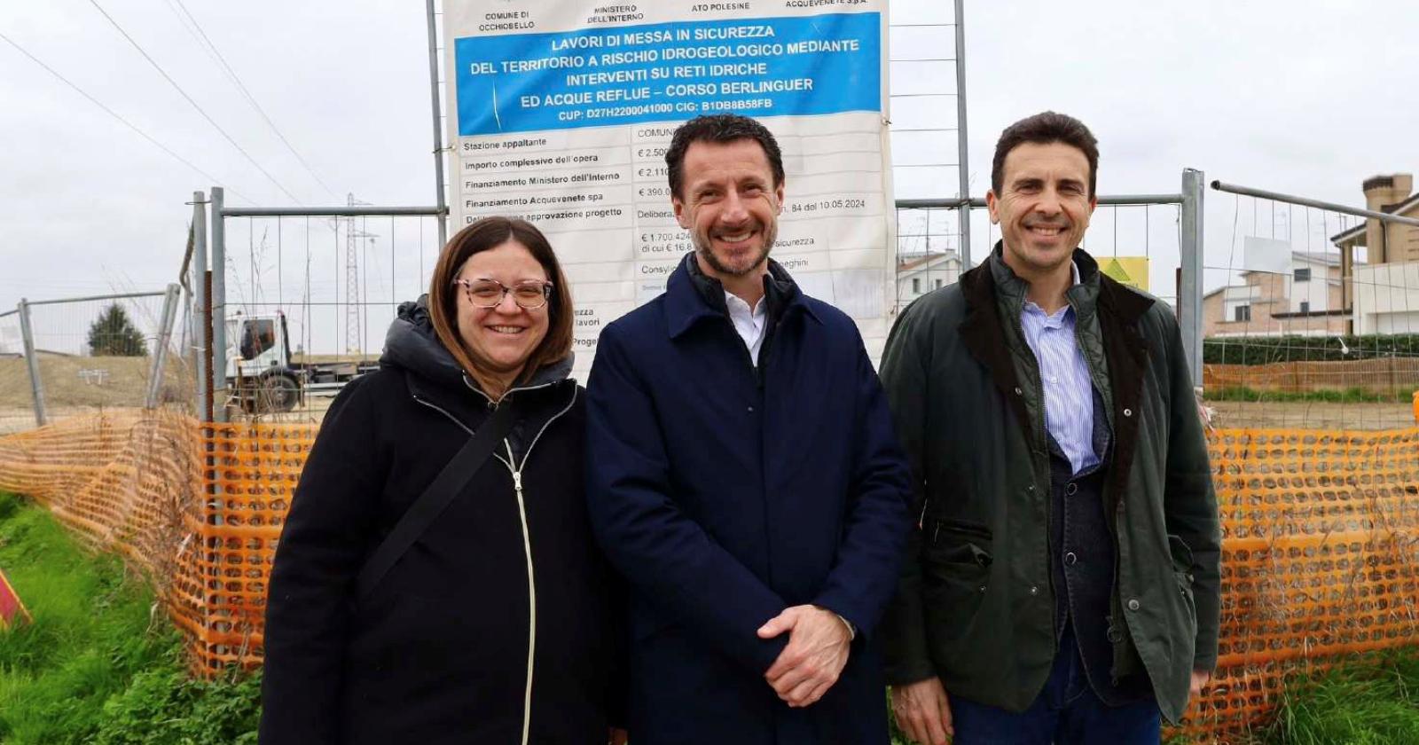 Vasca anti piogge, &ldquo;lavoro di team&rdquo;