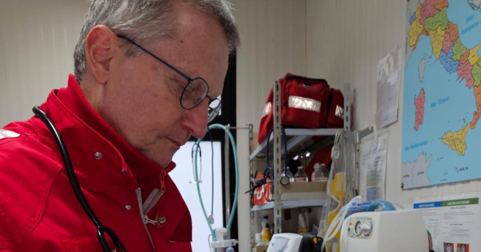 Un angelo rodigino a Lampedusa