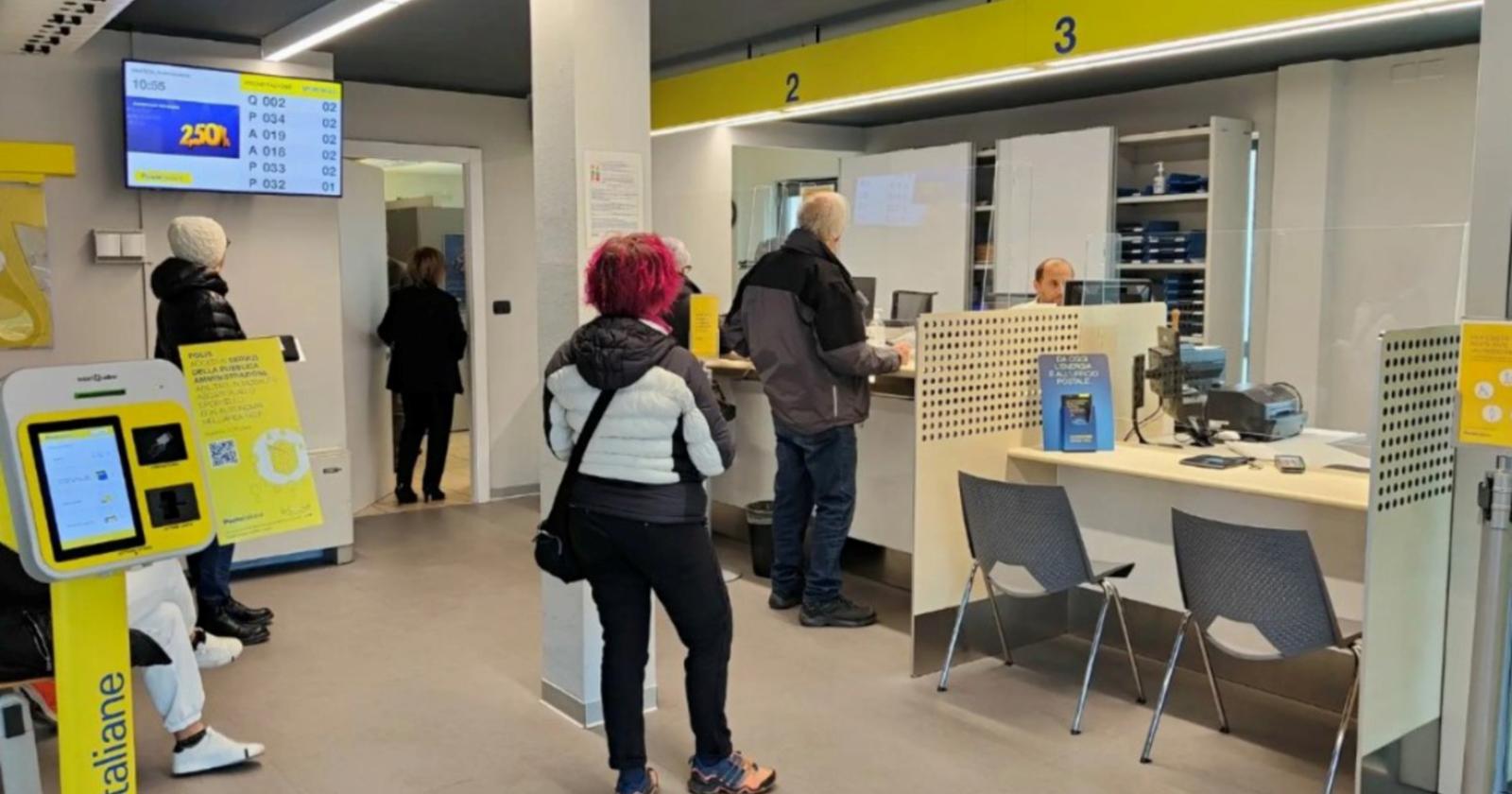 Oggi riapre l&rsquo;ufficio postale rinnovato