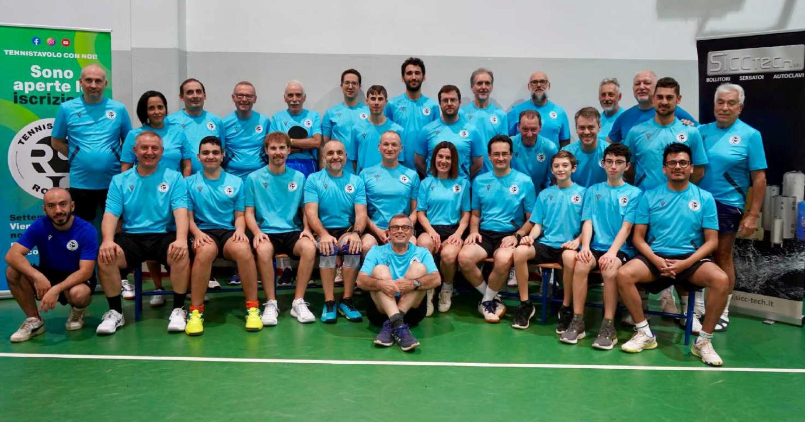 Tt Rovigo, ultima giornata ok