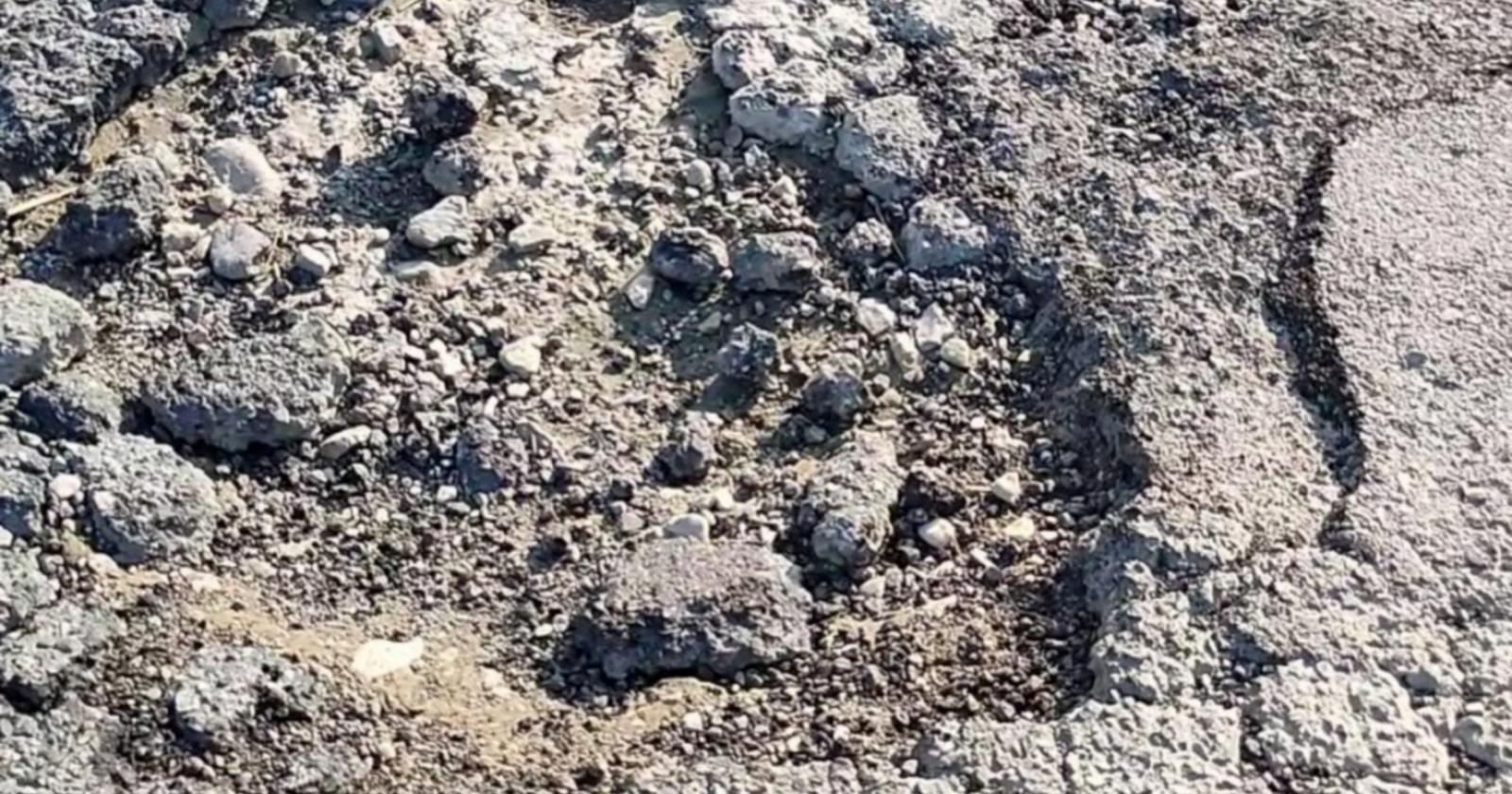 Troppe buche: pericolo in strada