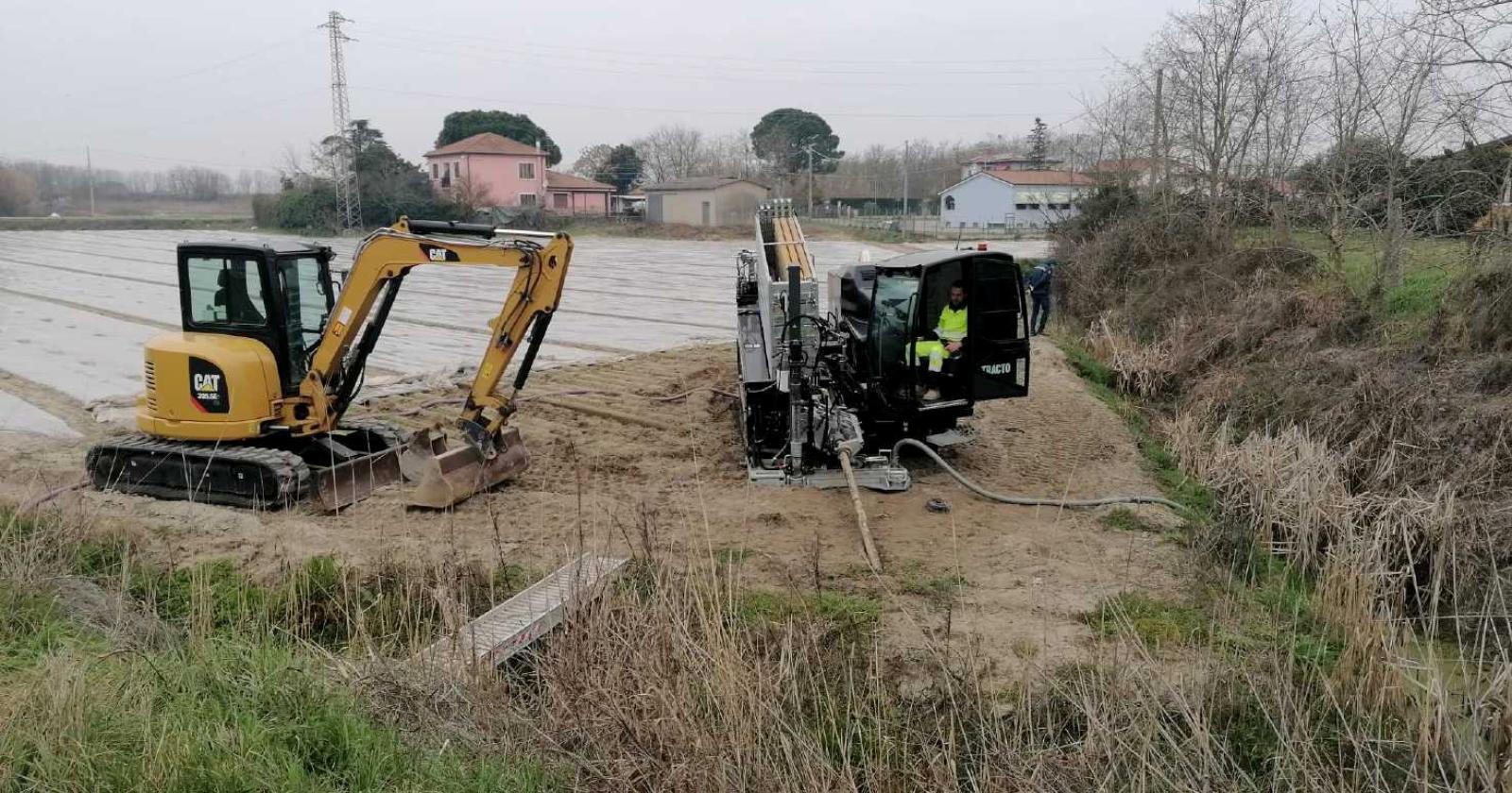 Una condotta per proteggere i terreni