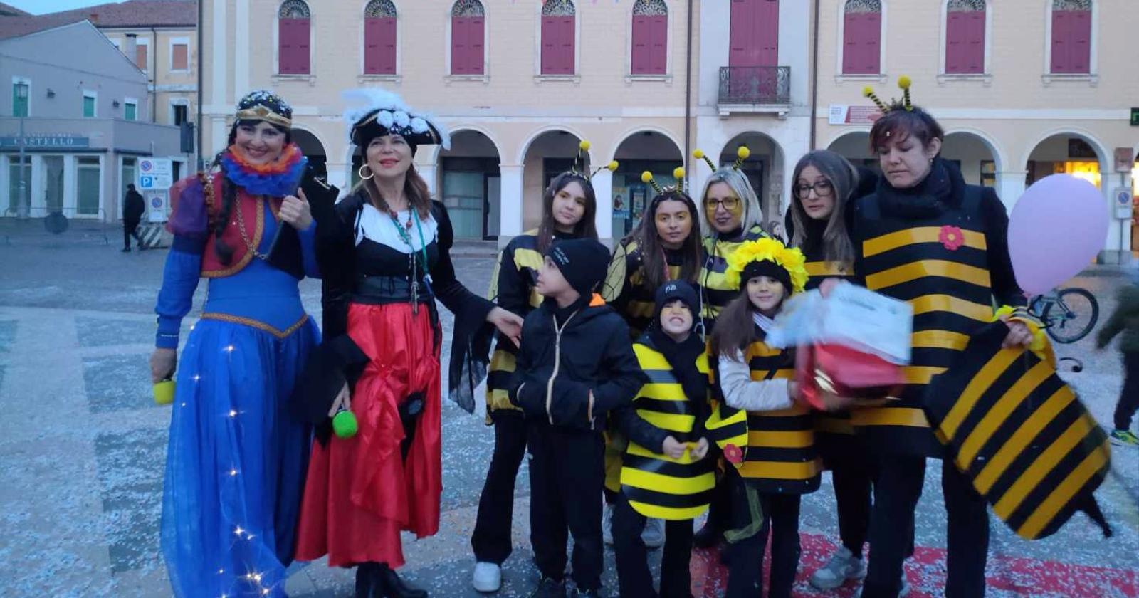 Il Carnevale invade il centro