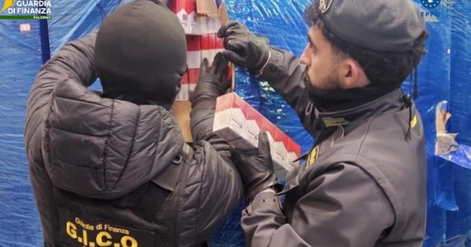 Scoperta una fabbrica clandestina di sigarette