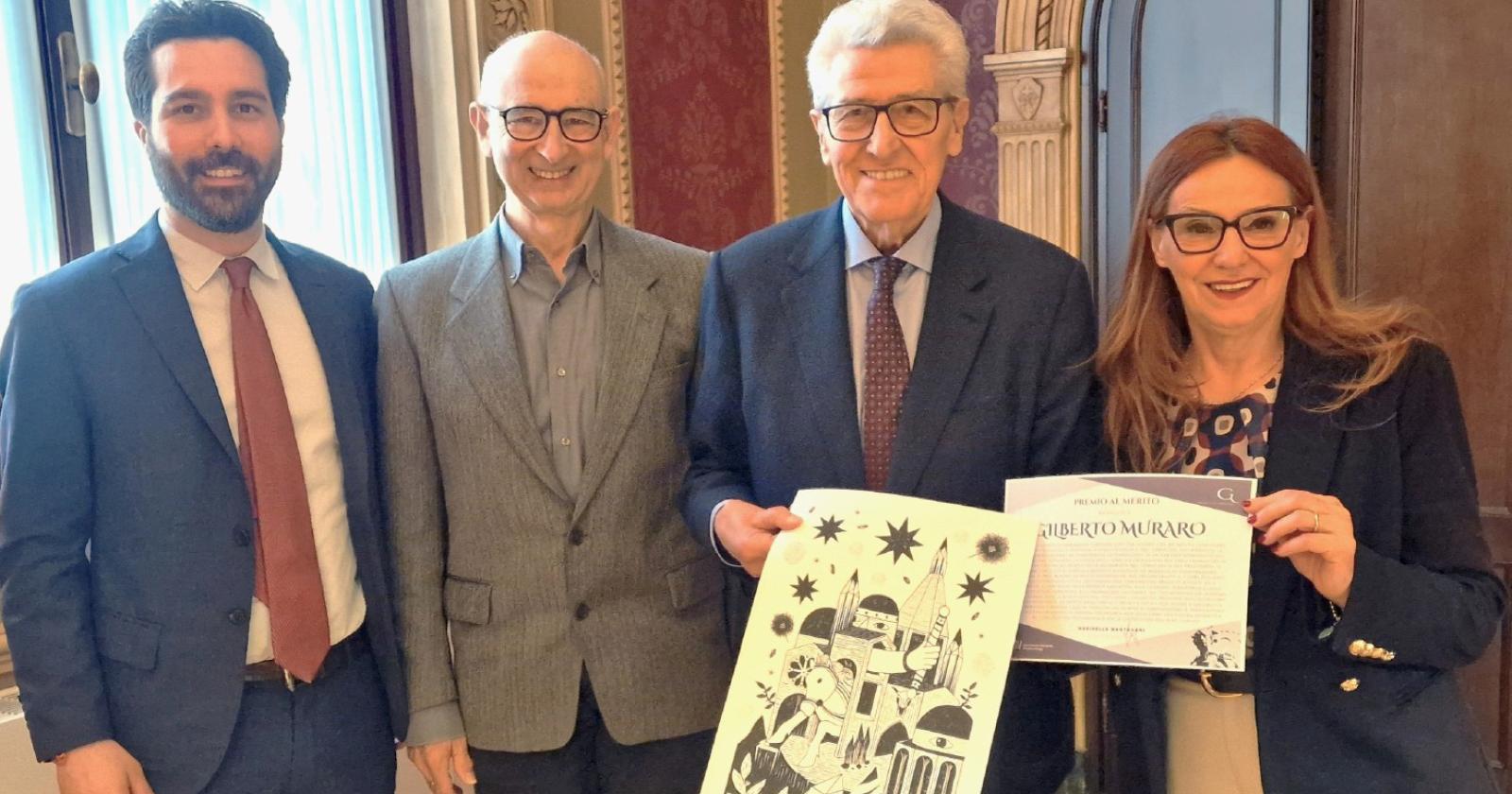 A Muraro il Gattamelata al merito