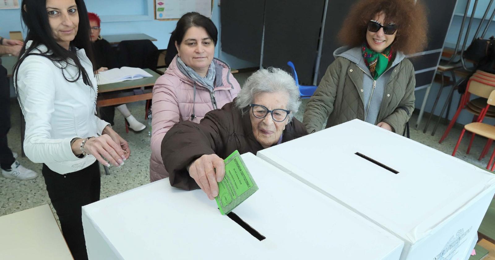 Carmelina: &ldquo;Un diritto-dovere anche a 99 anni&rdquo;