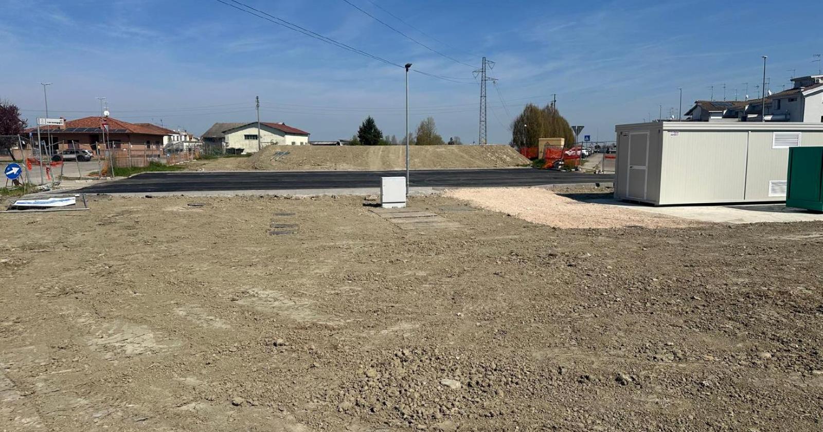 Bacino di laminazione, lavori finiti