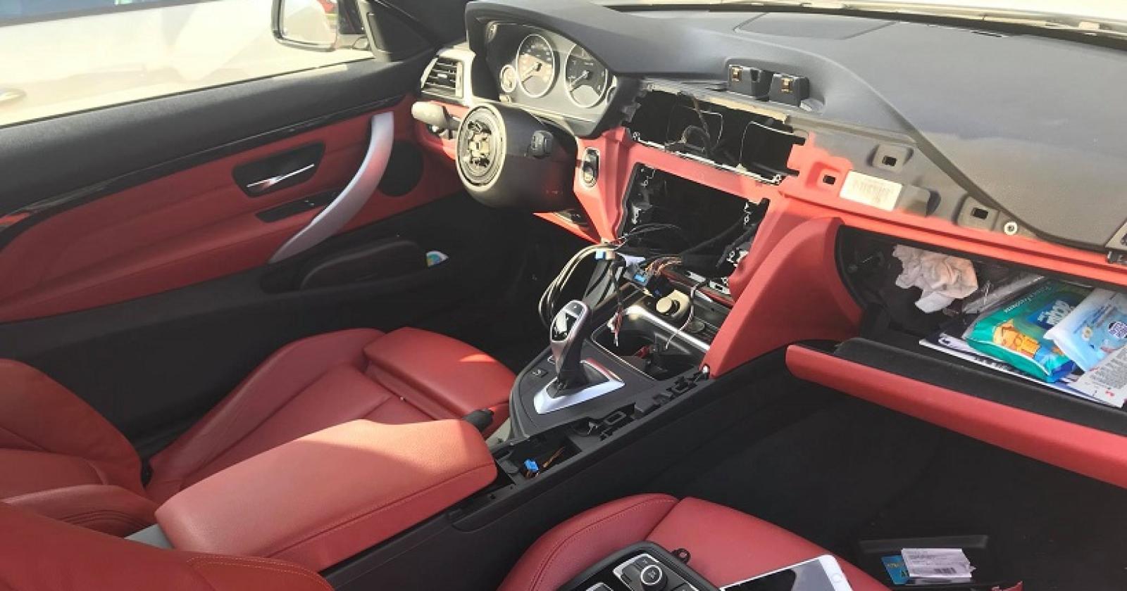 Ti smontano l'auto mentre è posteggiata