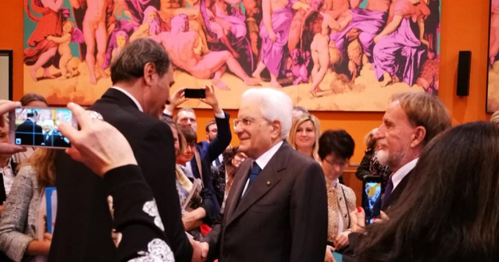 L'omaggio di Mattarella a Balzan e a Badia