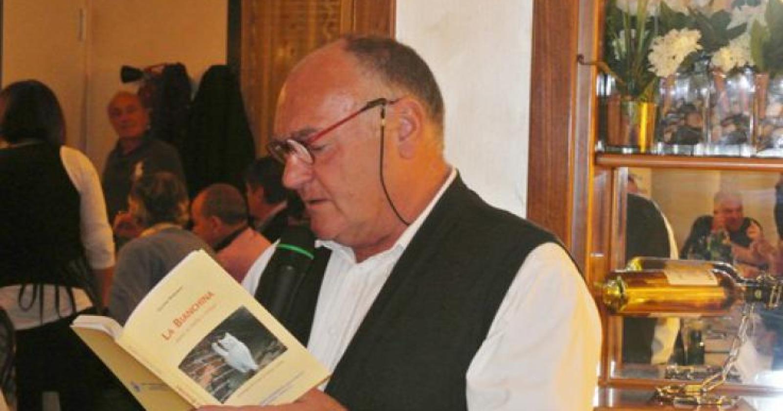 Gianni Sparapan sul palco