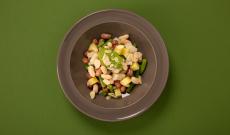 Insalata di baccalà e legumi