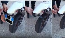 Targa "a scomparsa", minorenne denunciato