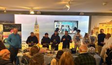 L'oro olimpico all'ostrica rosa e al gin Caleri