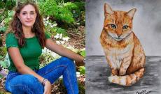 "Il mio omaggio al micio Rossini"