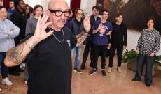 Il rapper Phrome in cattedra al De Amicis lezioni in musica