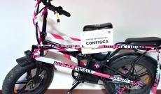 La bici diventa una moto: confisca e mega multa