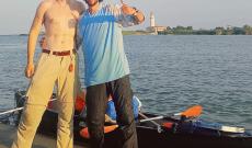 In canoa sul Po fino alla foce