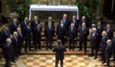 Il coro Monte Pasubio canta per gli ospiti dell&rsquo;Iras