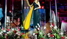 L&rsquo;arpa di Caterina Bergo incanta la riviera