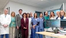 Filippi, prima visita in ospedale