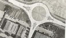 Rotatoria in Romea, via ai lavori