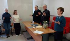 Il vescovo da Avp e Unipop