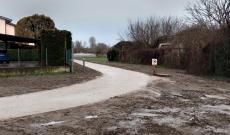 Ultimi passi per la pista ciclabile