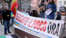 "Basta a guerre e politiche di riarmo"