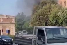 Paura a Verona: auto in fiamme
