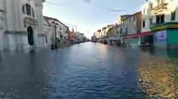 Chioggia, secondo giorno di acqua alta 