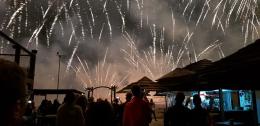 Fuochi e musica, magia a Rosolina Mare
