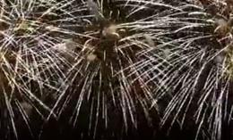 Ecco il video del grande spettacolo pirotecnico