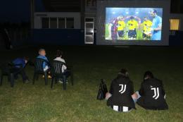La festa bianconera allo stadio Gabrielli