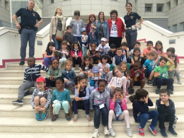 I piccoli della Marchi in visita alla Questura