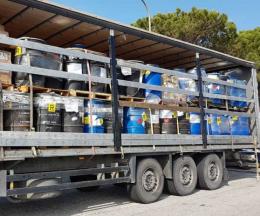 Un carico di rifiuti militari fermato sulla Romea