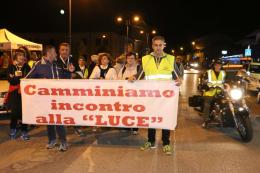 Camminata notturna di preghiera