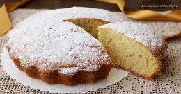 Torta fatta in casa con farina di mais