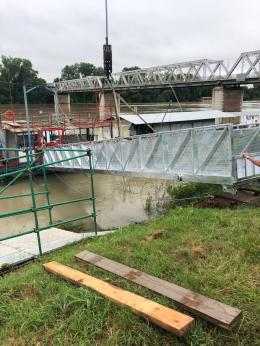 Lavori sul ponte del Po, richiesti oltre 500 telepass