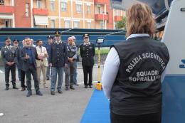 Un mezzo super tecnologico per la polizia scientifica