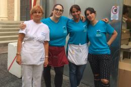 La fiera accende Taglio di Po