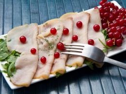 Carpaccio di pesce spada,  portanza dal sapore delicato 